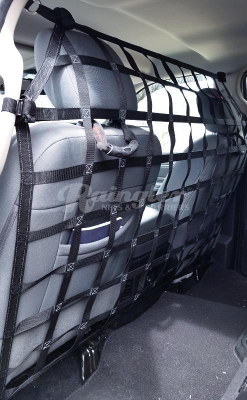 2015 - 2020 Chevrolet Suburban Behind Front Seats Barrier Divider Net-Raingler