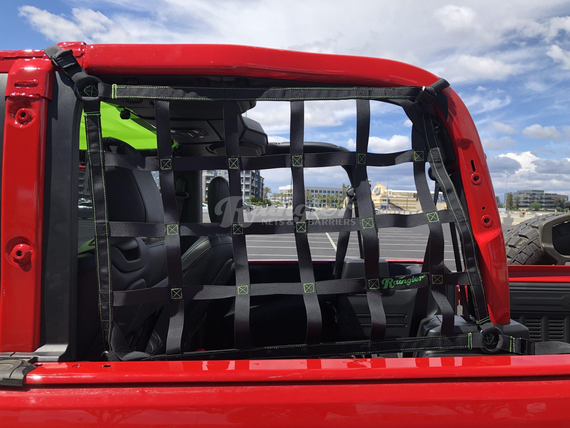 2018 - Newer Jeep Wrangler JL 2 Door 3 Piece Net System-Raingler