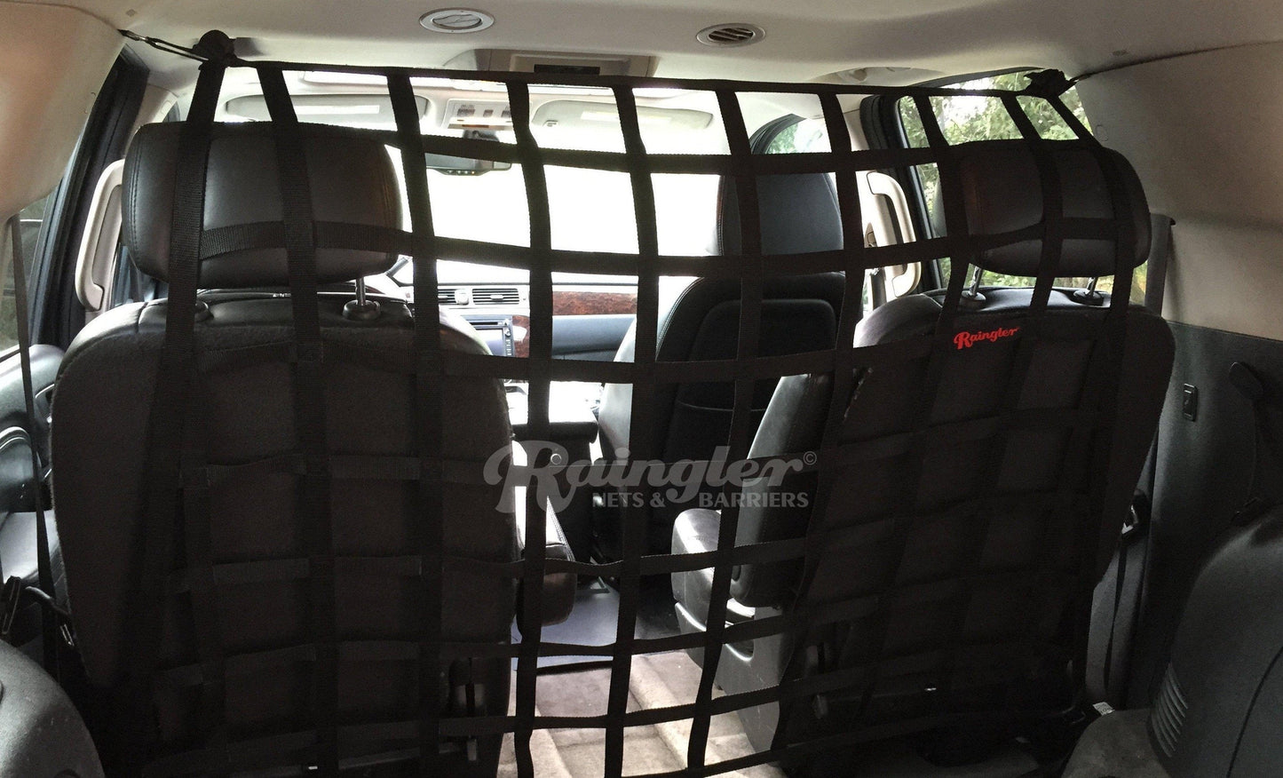 2018 - Newer Lincoln Navigator Behind 2nd Row Seats Rear Barrier Divider Net-Raingler