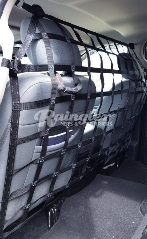 2021 - Newer Chevrolet Suburban Behind Front Seats Barrier Divider Net-Raingler