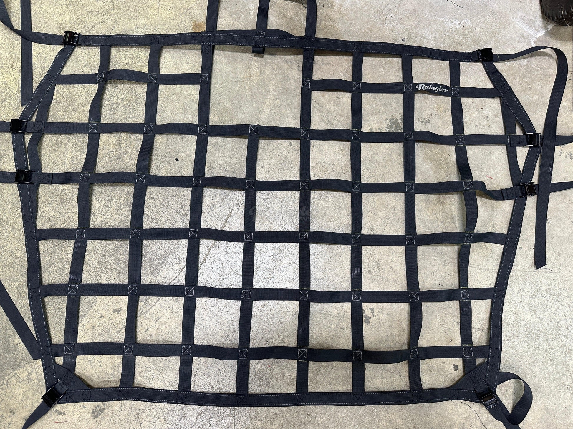 BLEM 2021 - Newer Ford Bronco 4 door Behind 2nd Row Seats Rear Barrier Divider Net-Raingler