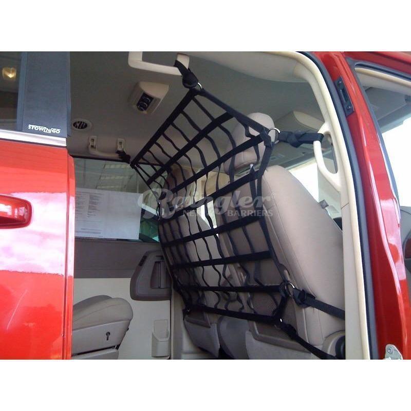 1984 - 2000 Plymouth Voyager Van Behind Front Seats Barrier Divider Net-Raingler