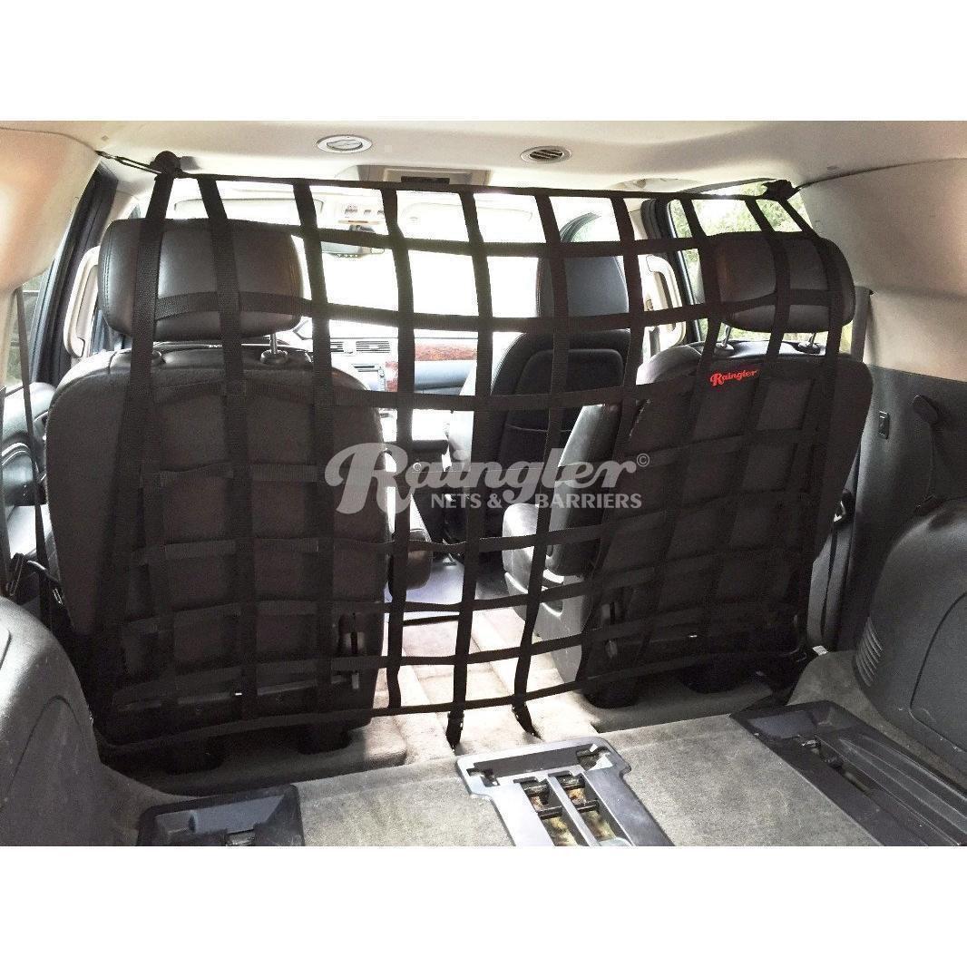 1999 - 2006 Cadillac Escalade Behind 2nd Row Seats Rear Barrier Divider Net-Raingler