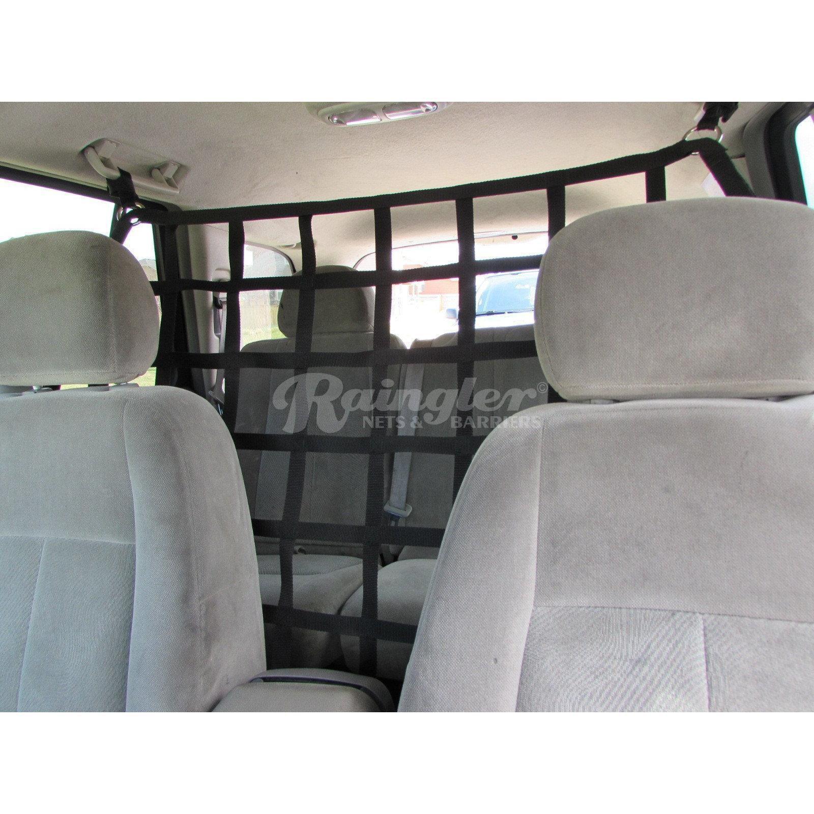 2002 - 2008 Chevrolet TrailBlazer Behind 2nd Row Seats Rear Barrier Divider Net-Raingler