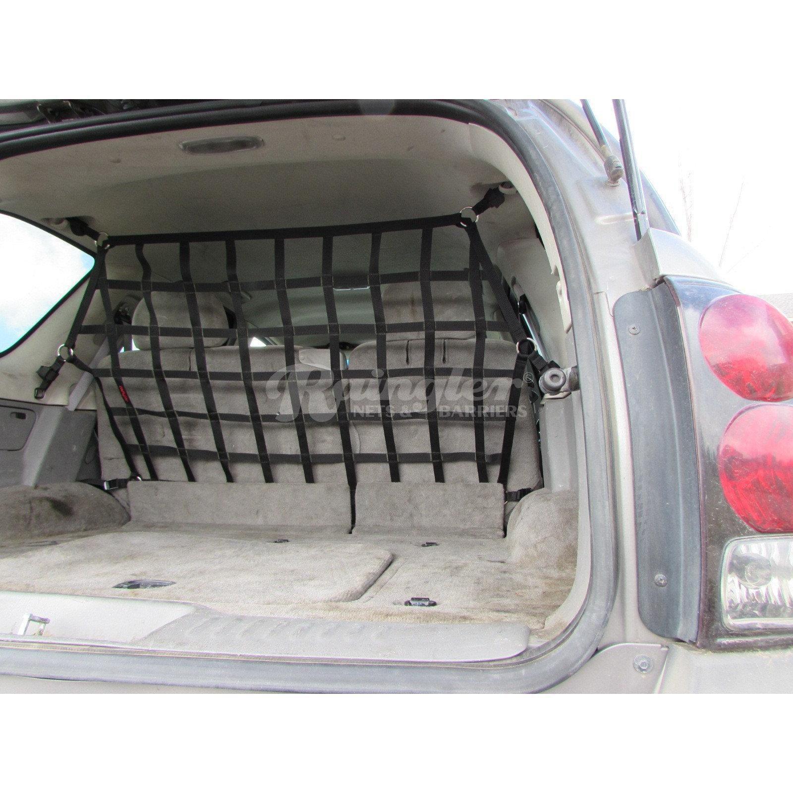 2004 - 2007 Buick Rainier Behind 2nd Row Seats Rear Barrier Divider Net-Raingler