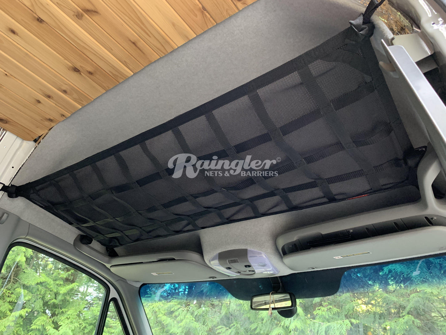 2006 - Newer Mercedes Benz Sprinter 2nd Gen Front Overhead Ceiling Attic Net-Raingler