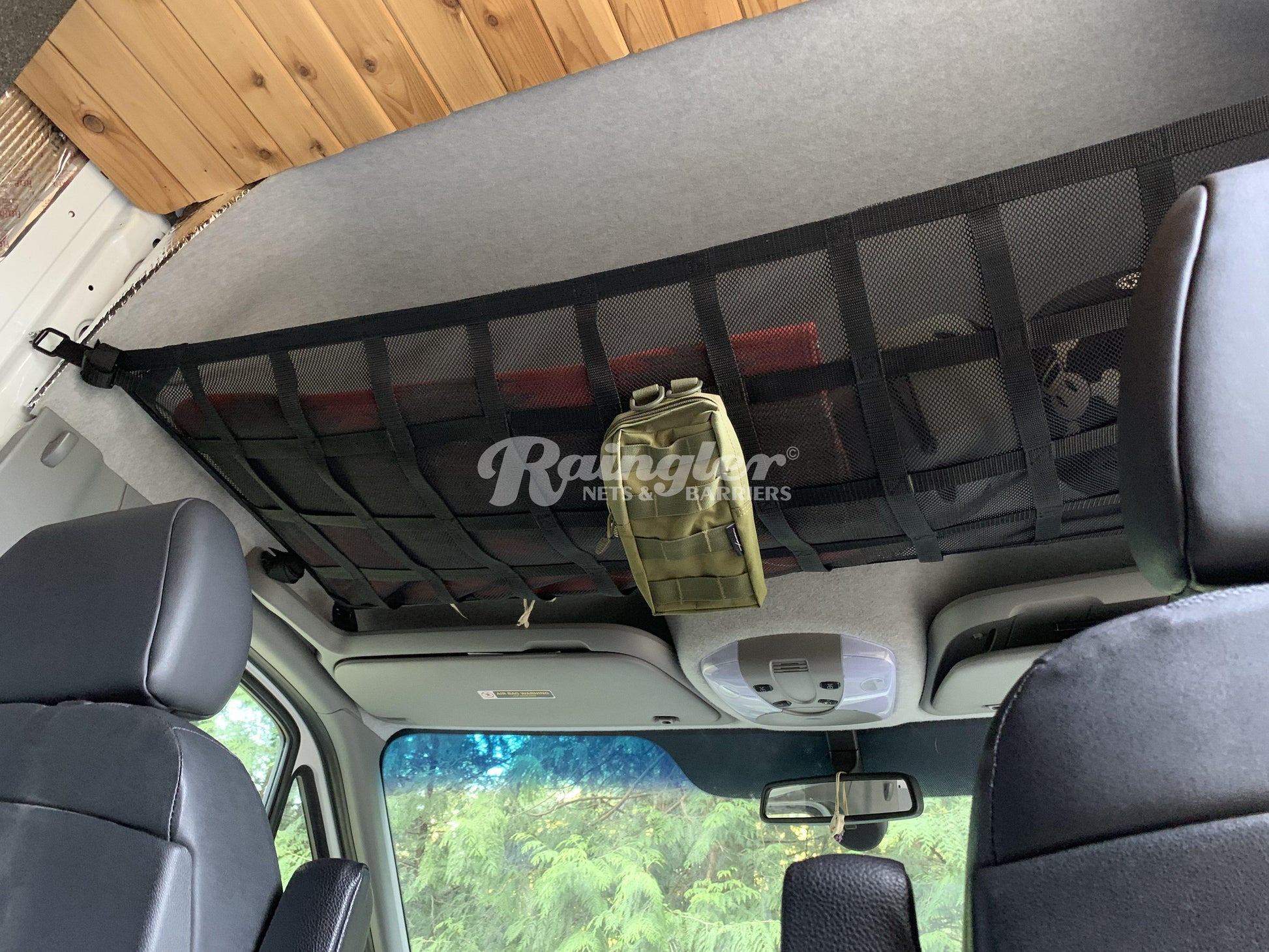 2006 - Newer Mercedes Benz Sprinter 2nd Gen Front Overhead Ceiling Attic Net-Raingler