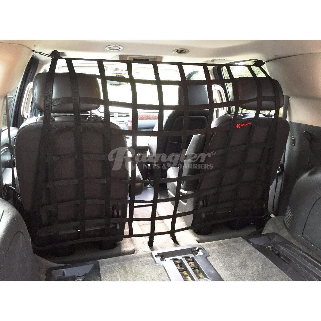 2007 - 2014 GMC Yukon / Yukon Denali Behind 2nd Row Seats Rear Barrier Divider Net SRBN-Raingler