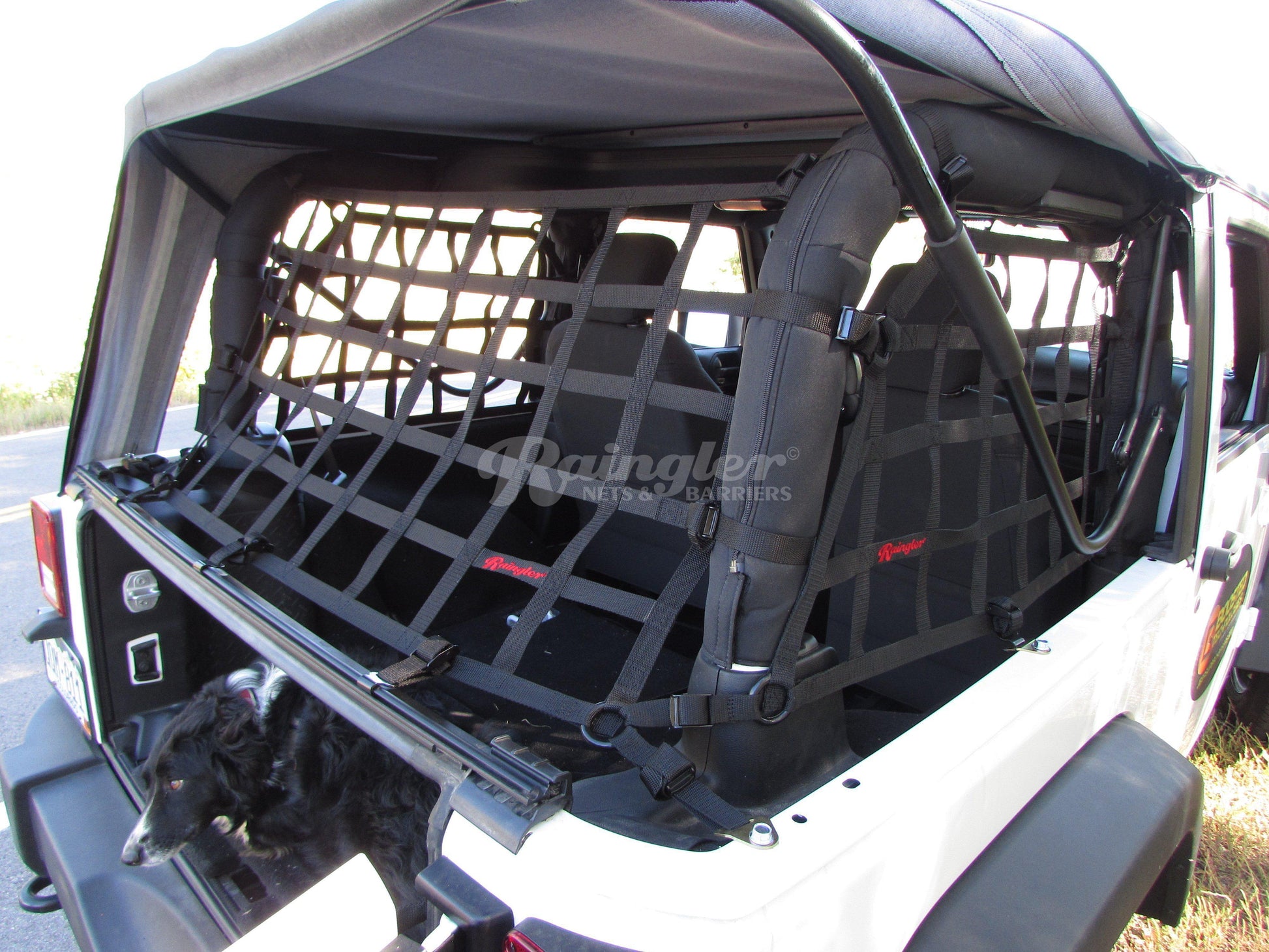 2007 - 2018 Jeep Wrangler JK 2 Door 3 Piece Net System-Raingler