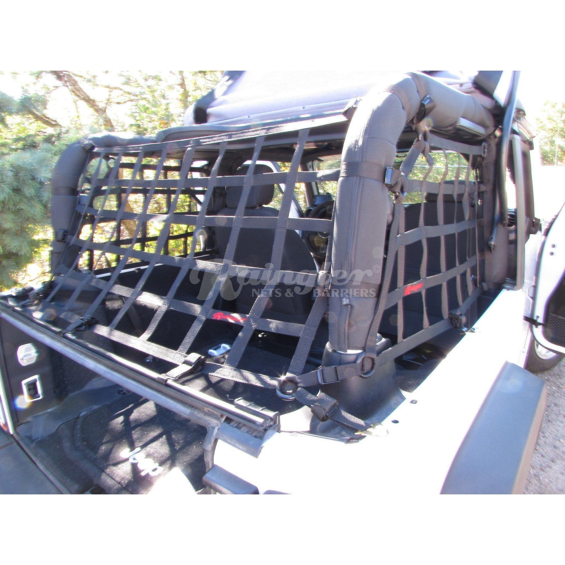 2007 - 2018 Jeep Wrangler JK 2 Door Back Window Net-Raingler