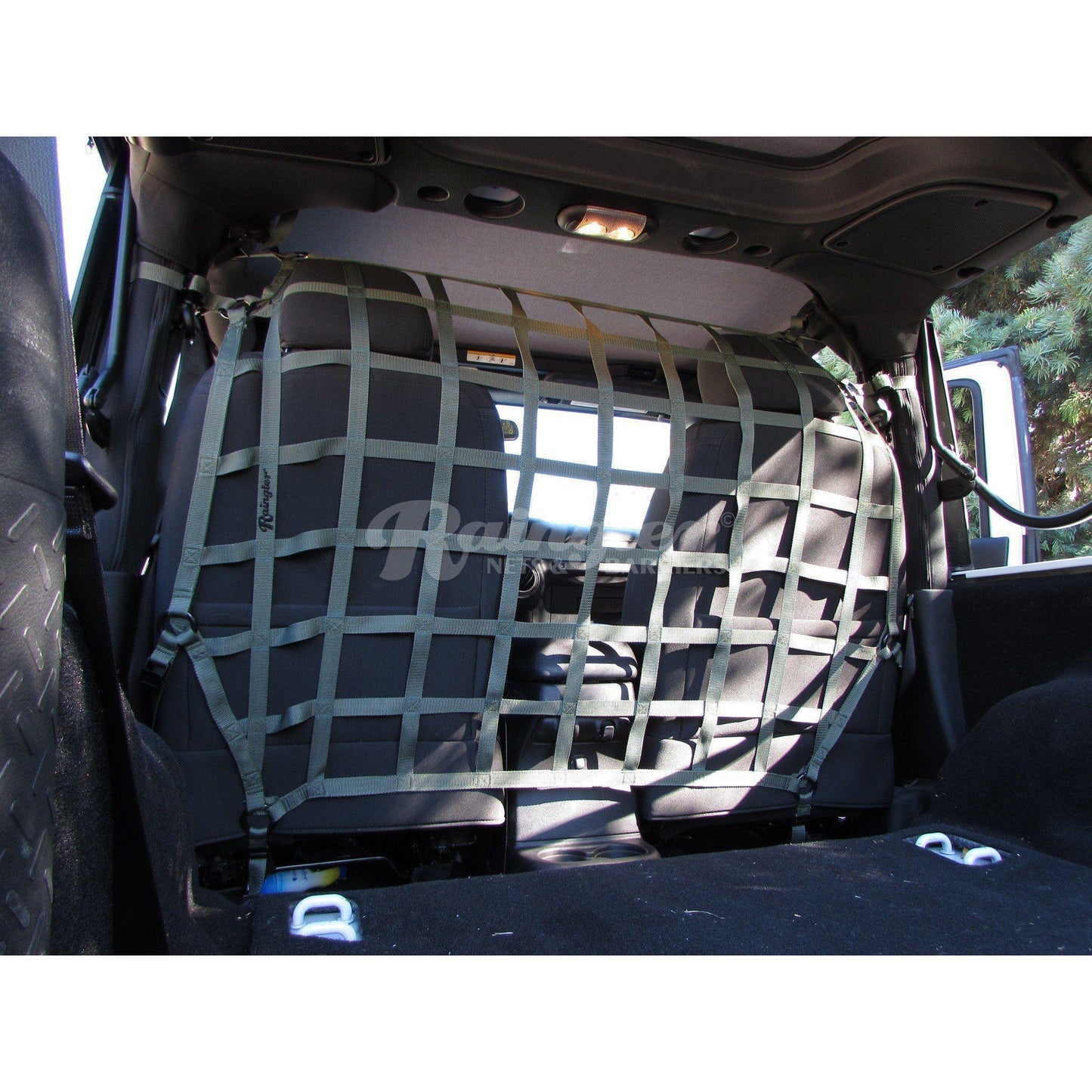 2007 - 2018 Jeep Wrangler JK 2 Door Barrier Divider Net-Raingler