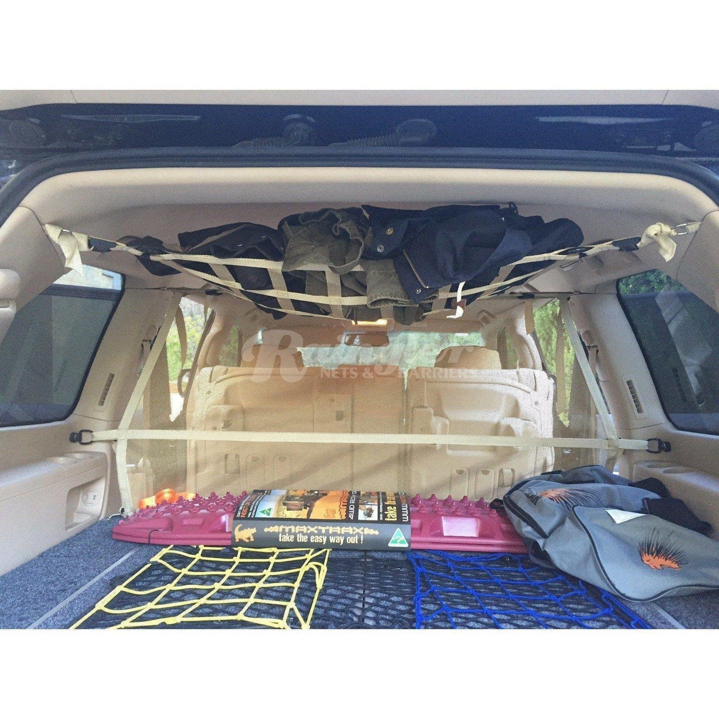 2008 - Newer Lexus LX 570 (J200) Behind Rear 2nd Row Seats Barrier Divider Net-Raingler