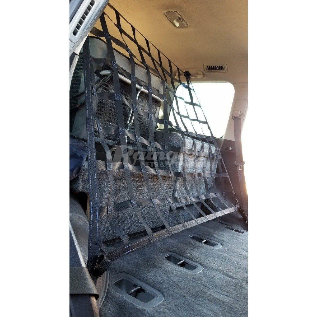 2008 - Newer Toyota Land Cruiser (J200) EZ Install Behind 2nd Row Seats Rear Barrier Divider Net-Raingler