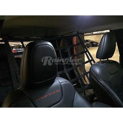 2014 - Newer Jeep Cherokee (KL) Behind Front Seats Barrier Divider Net-Raingler