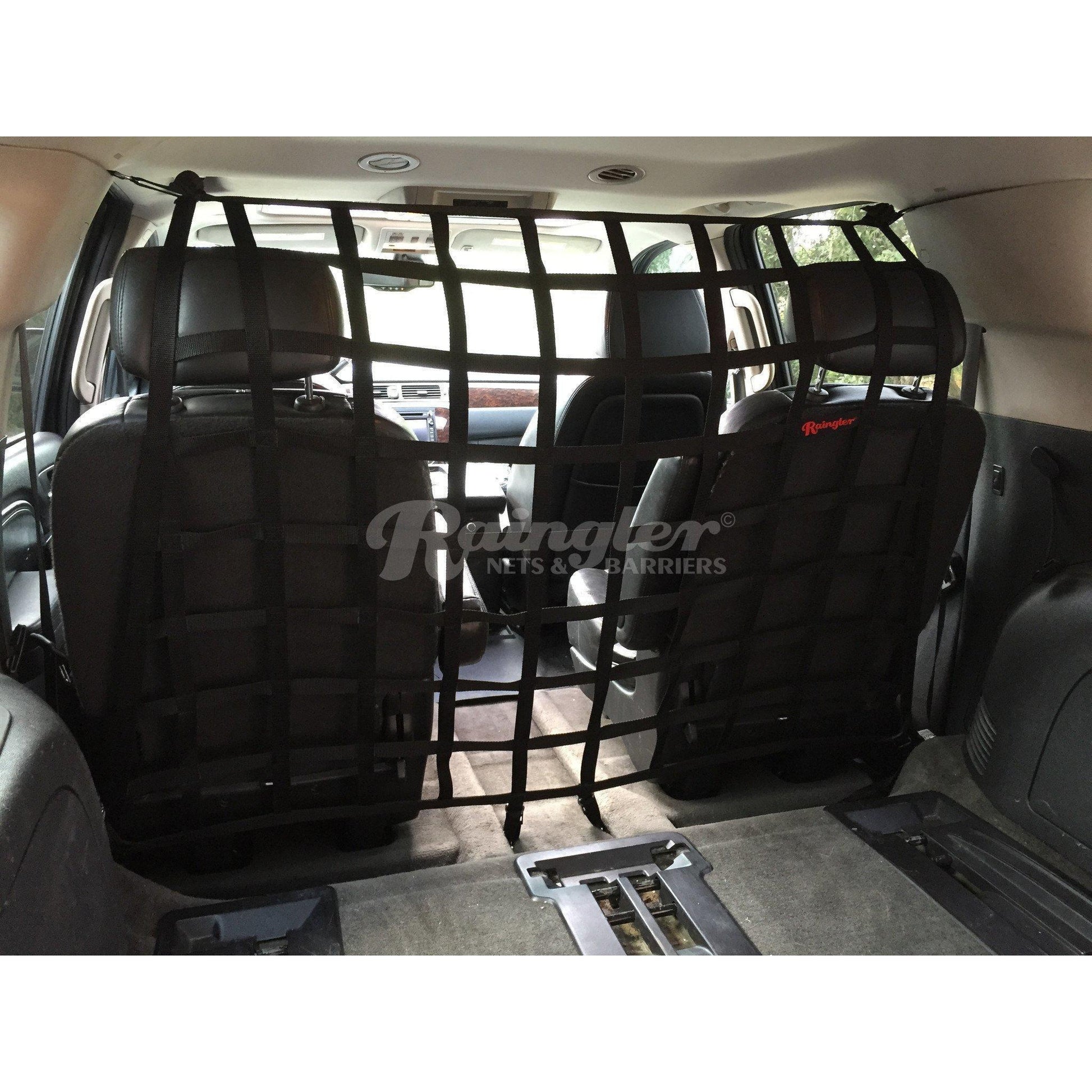 2015 - 2020 Cadillac Escalade Behind 2nd Row Seats Rear Barrier Divider Net SRBN-Raingler