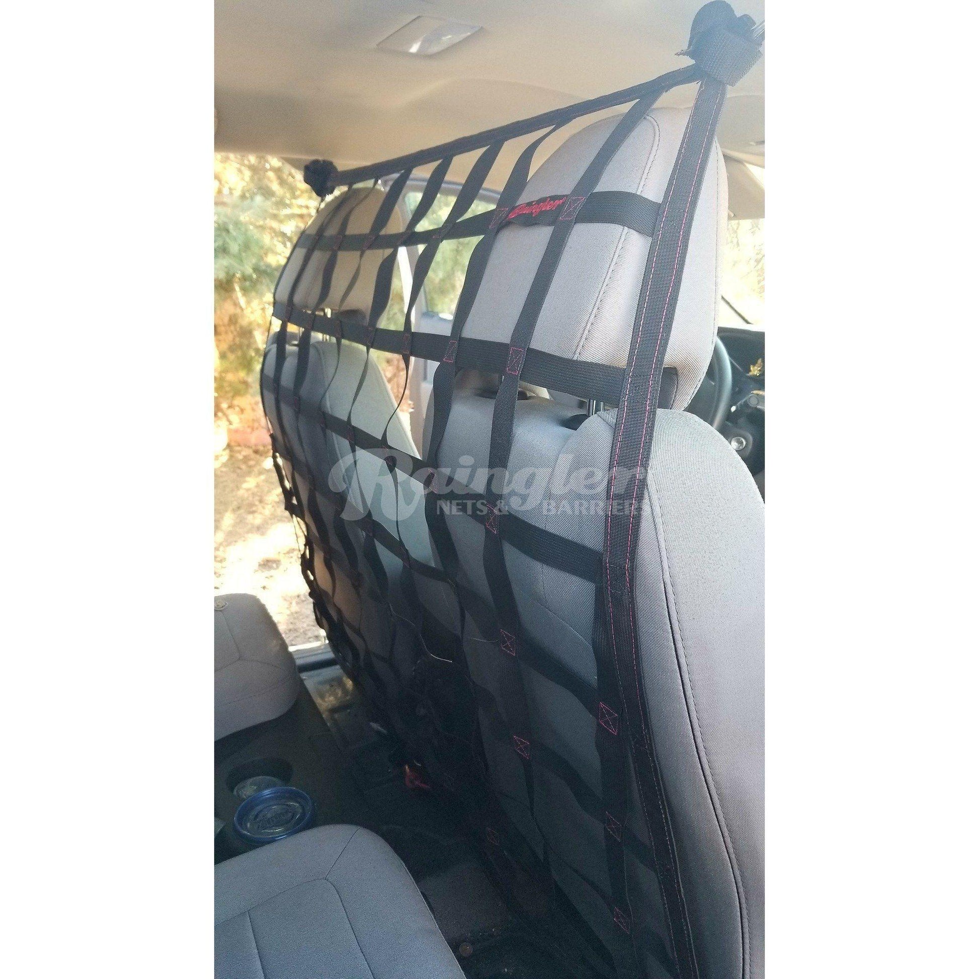 2015 - Newer GMC Canyon Crew Cab Behind Front Seats Barrier Divider Net-Raingler