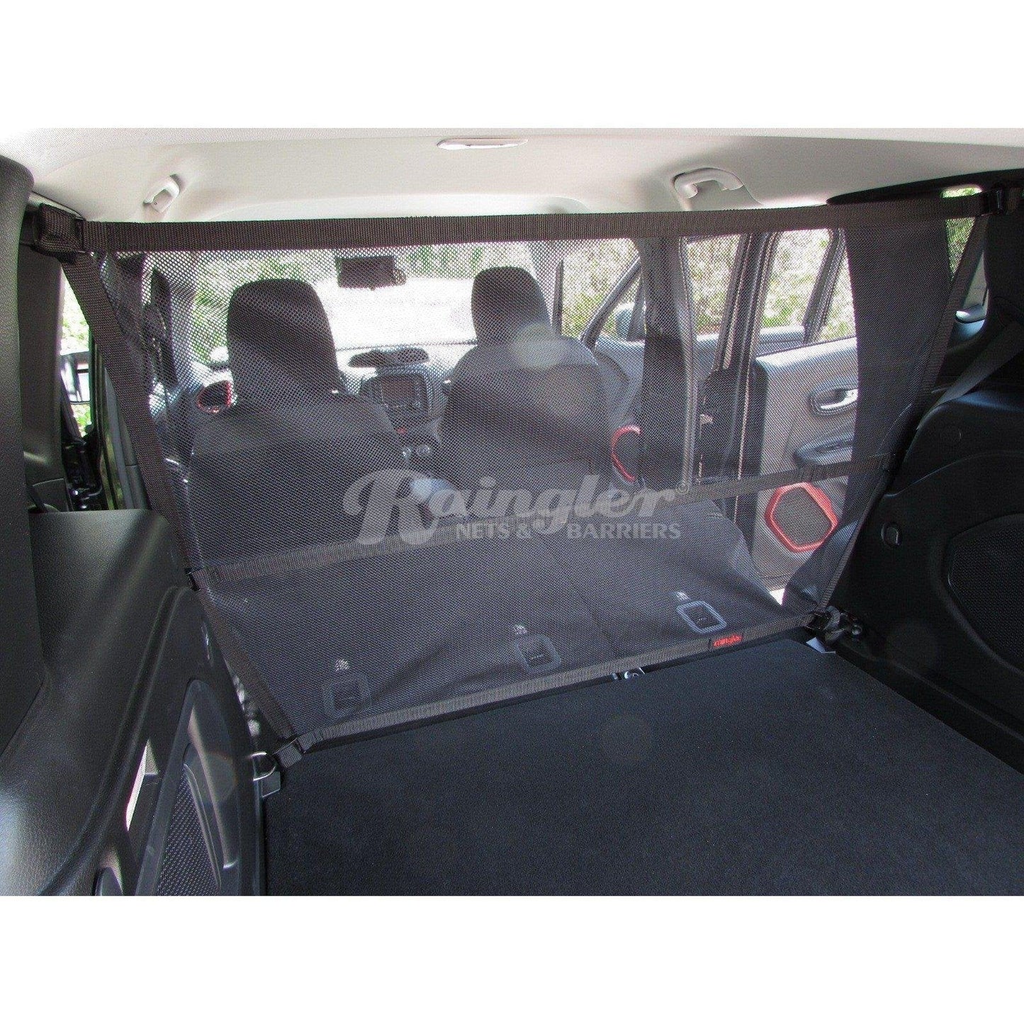 2015 - Newer Jeep Renegade (BU) Behind 2nd Row Seats Rear Barrier Divider Net-Raingler