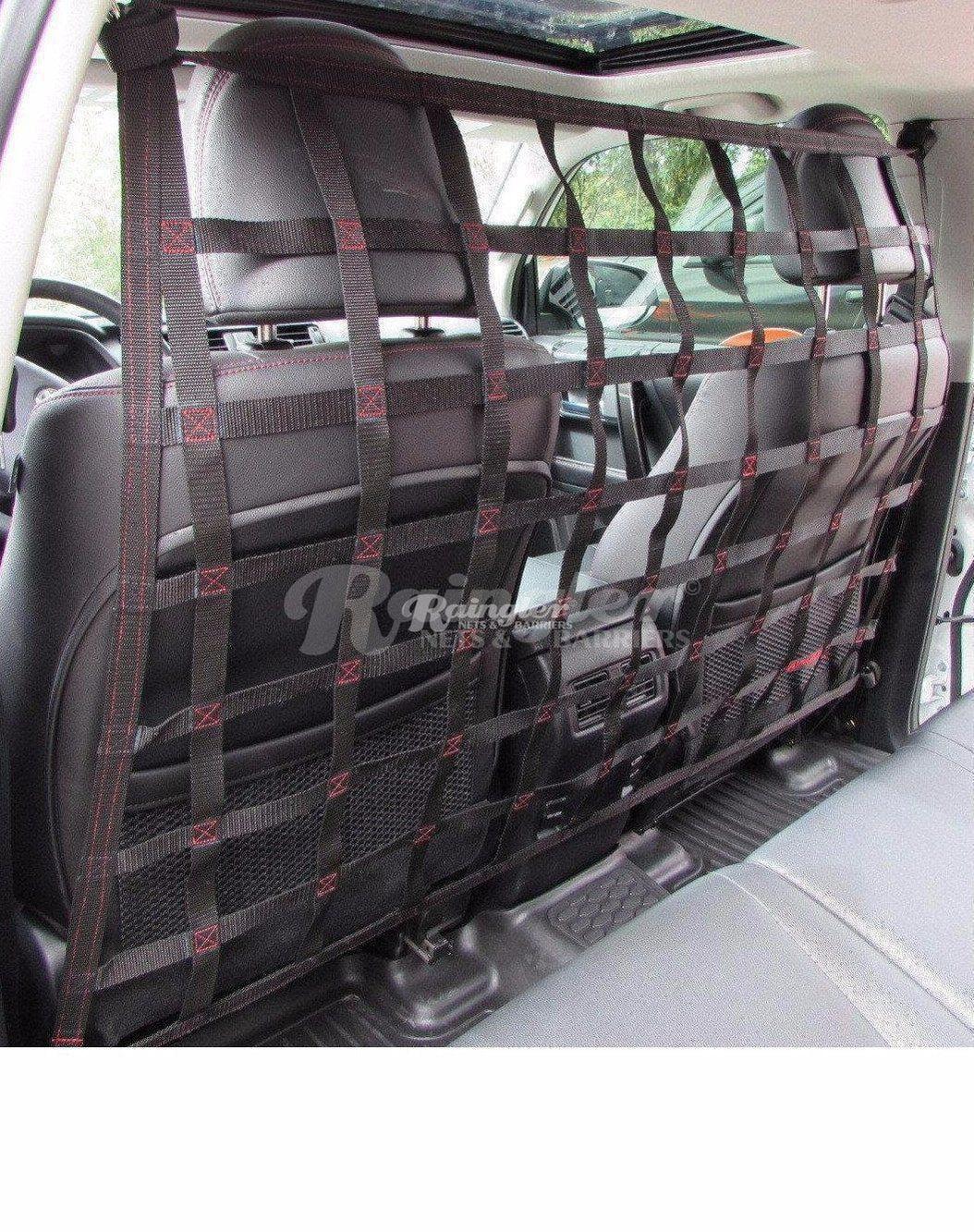 2015 - Newer Toyota Hilux Dual Cab Behind Front Seats Barrier Divider Net-Raingler