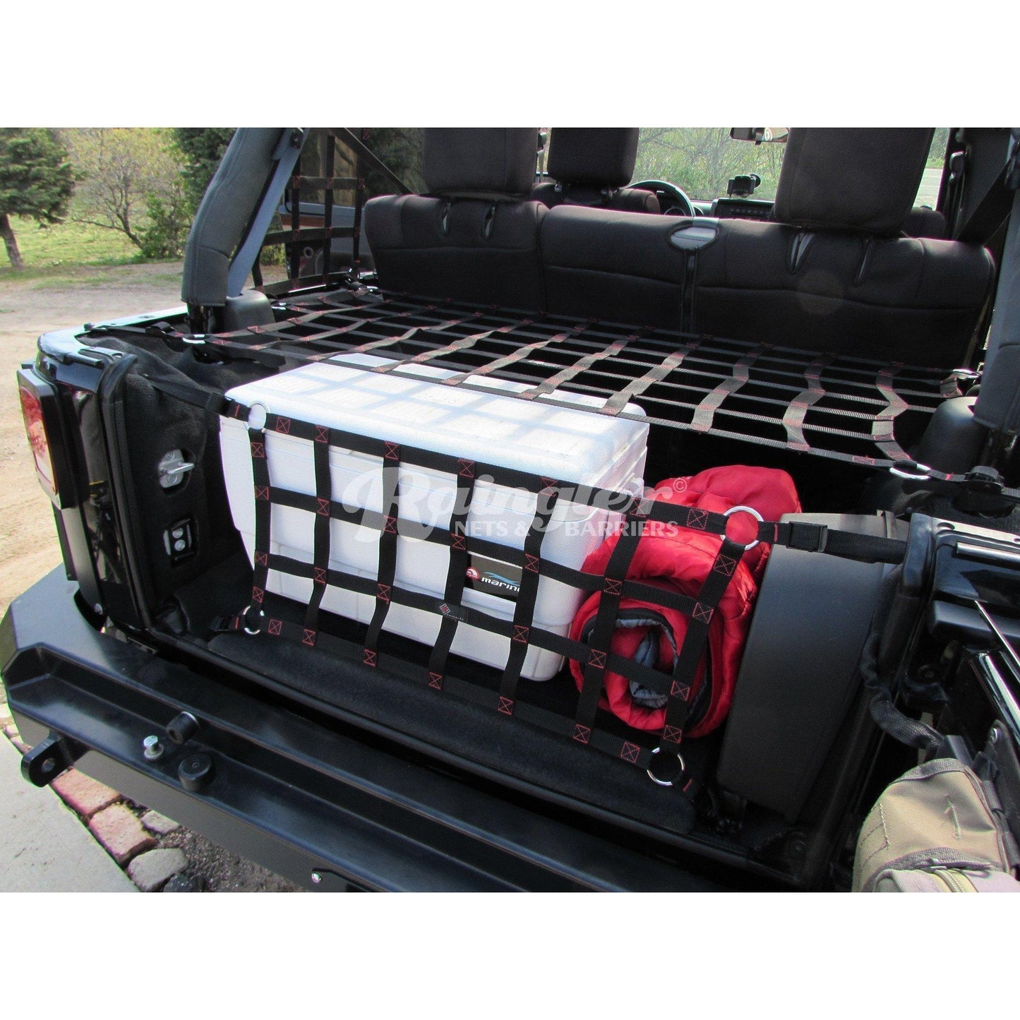 2018 - Newer Jeep Wrangler JLU Tailgate Barrier Net-Raingler