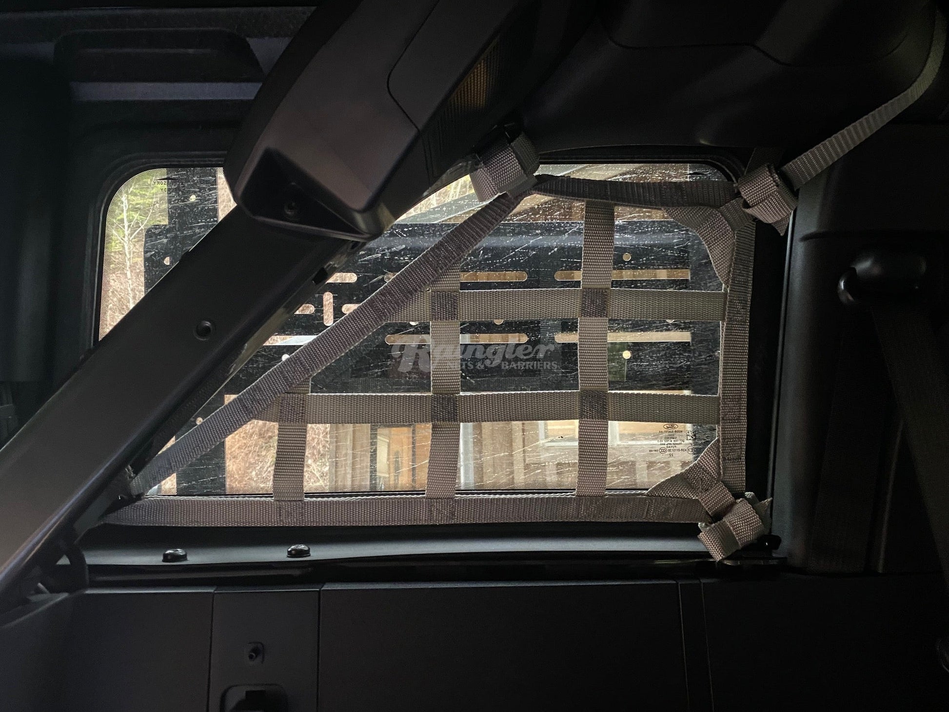 2021 - Newer Ford Bronco 4 Door Side Window Nets-Raingler