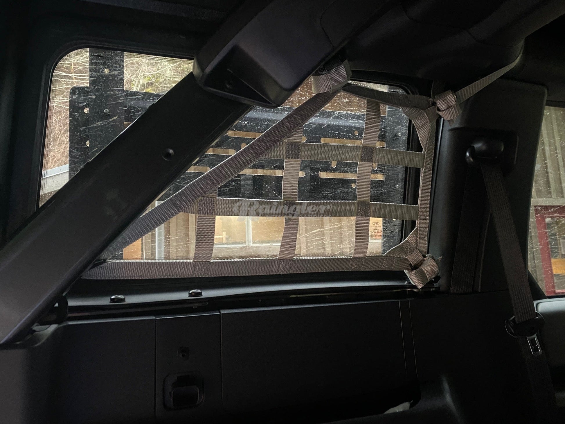 2021 - Newer Ford Bronco 4 Door Side Window Nets-Raingler