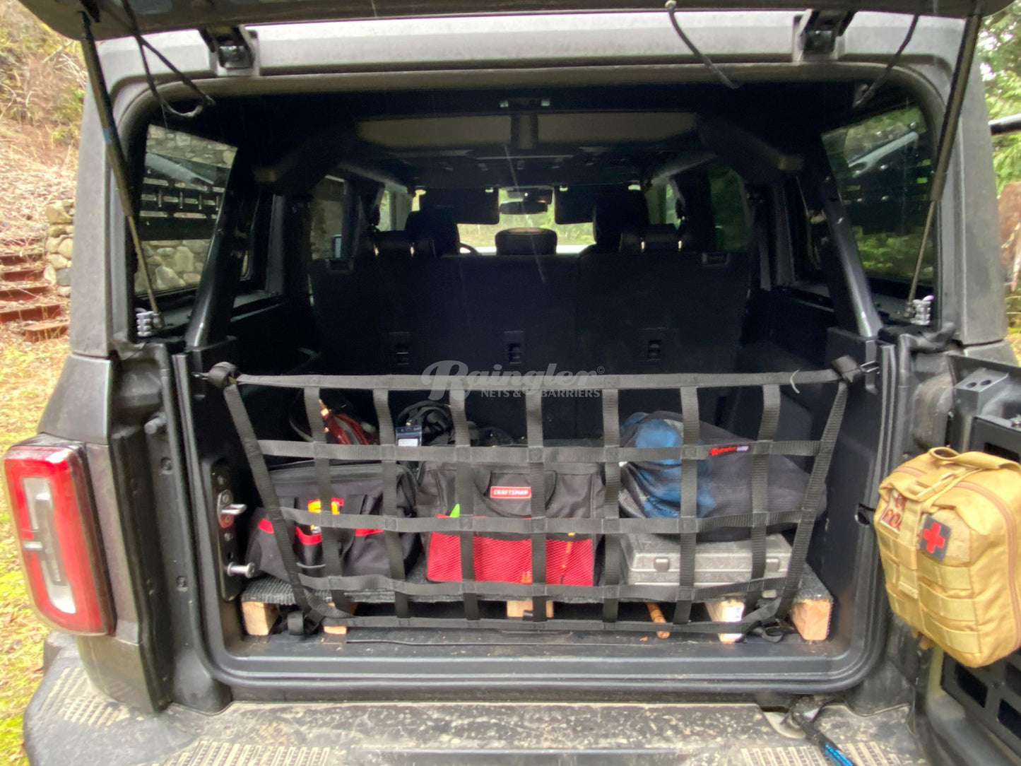 2021 - Newer Ford Bronco Tailgate Net-Raingler