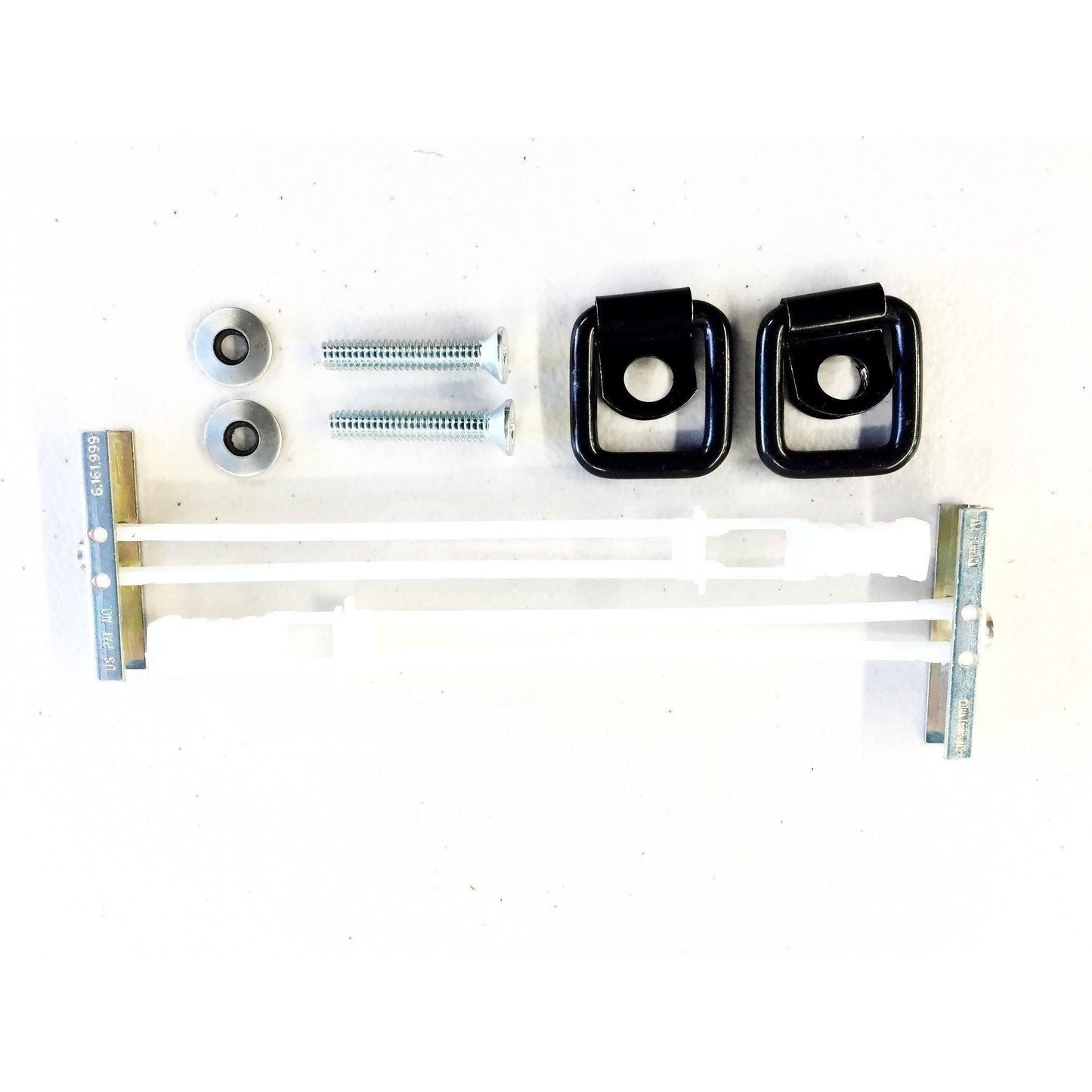 C104 PVC Coated Square Ring and Toggle Bolt Mount Set-Raingler