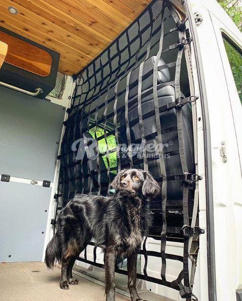 Citroën Relay and Citroën Jumper Behind Front Seats Barrier Divider Net-Raingler